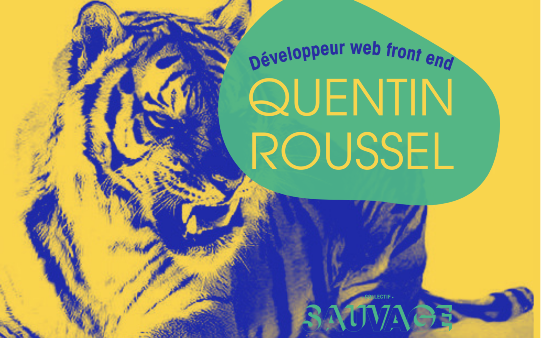 Quentin Roussel, notre développeur front end